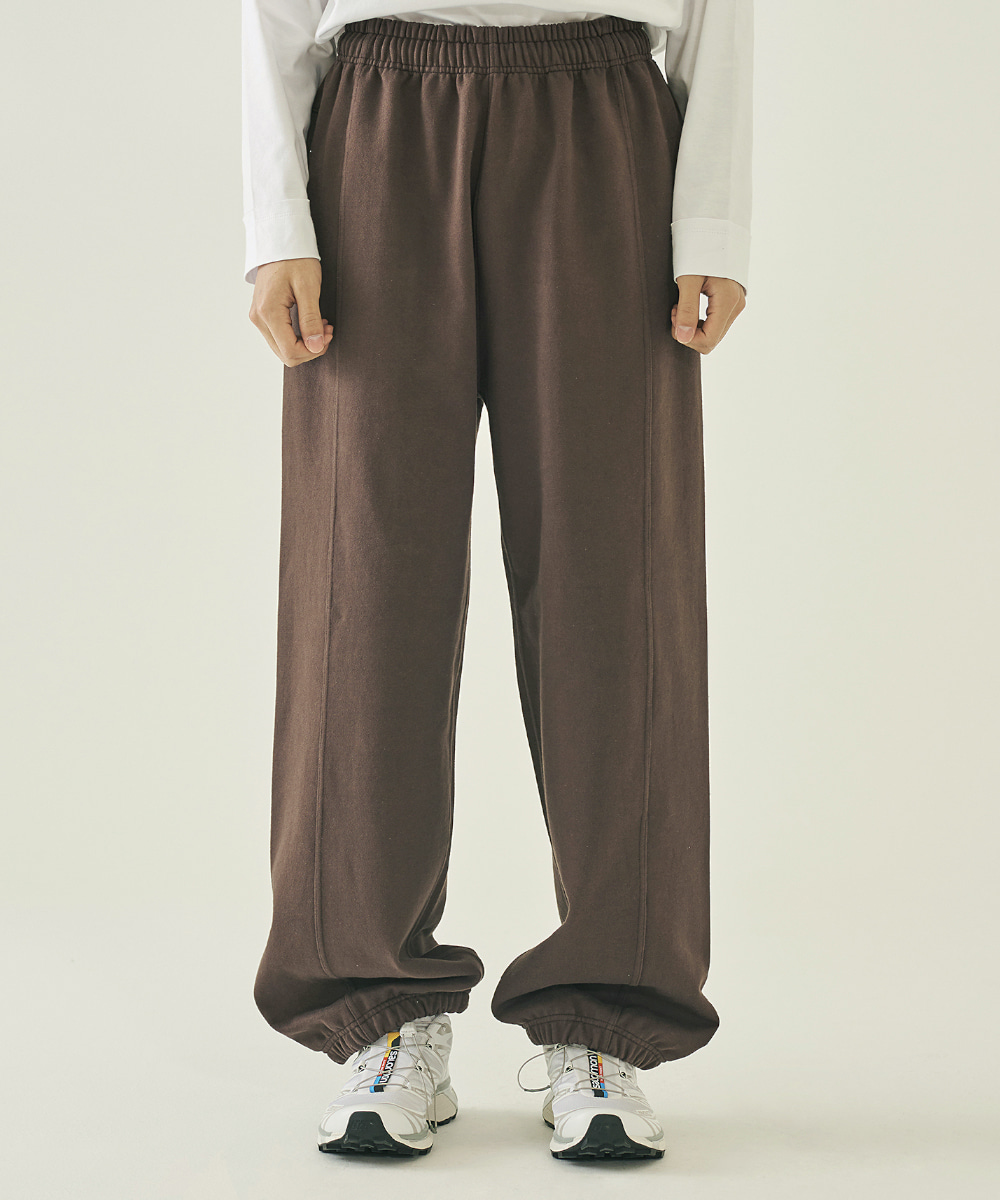llud러드 LLUD Lounge sweat pants Brown