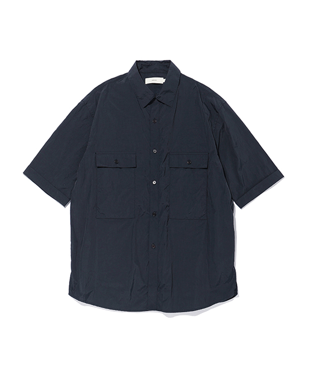 OURSELVES아워셀브스 RELAXED half shirts (Dark navy)