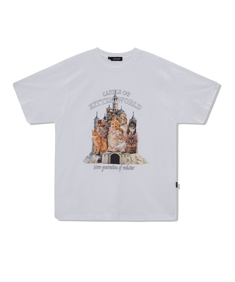 JOEGUSH조거쉬 Castle Rockstar T-shirt (White)