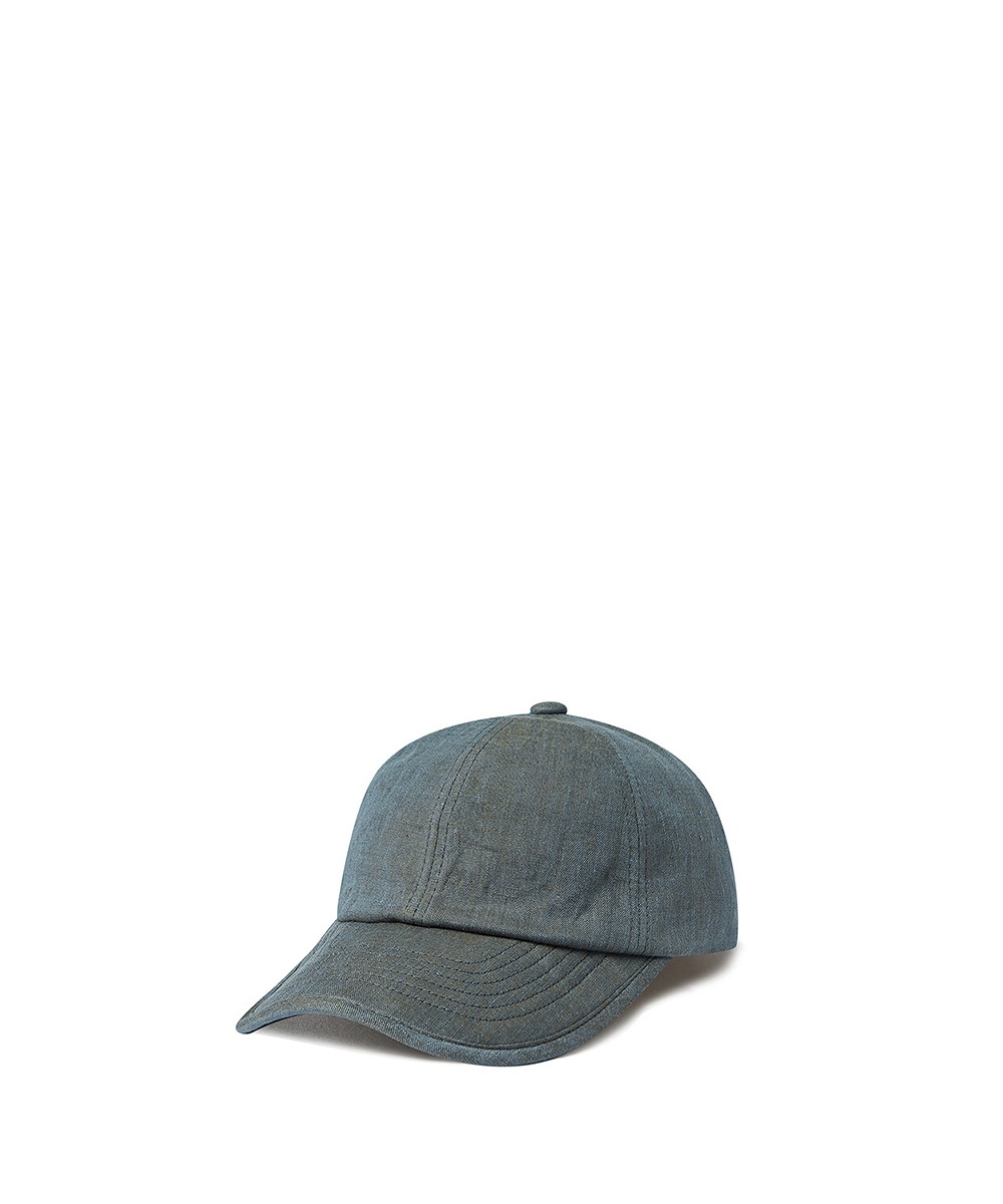 WORTHWHILE MOVEMENT월스와일무브먼트 SOFT VISOR CAP (Blue chambray)